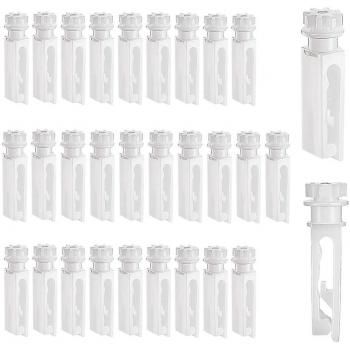 Tiges Verticaux Blanches – Fourniture de 30 Pièces pour Aveugle