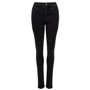 Women's Gerrie Slim Jeans, Jet Black – 14