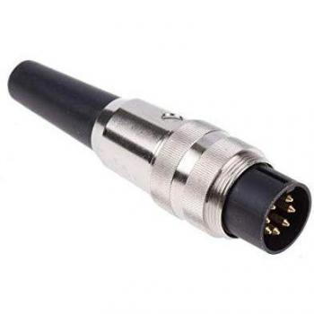 Lumberg SV 71 DIN-Rundsteckverbinder Stecker, gerade, 7-polig