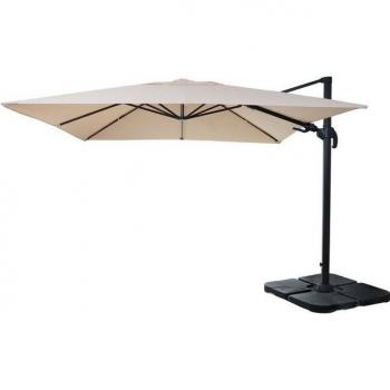MCW Gastronomie-Sonnenschirm, 3x3m, schwenkbar