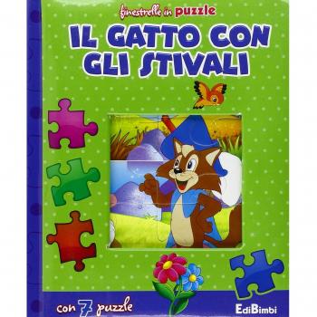 Il gatto con gli stivali. Finestrelle in puzzle. Ediz. illustrata
