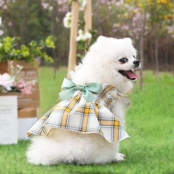 Plaid Pattern Small Dog Dress