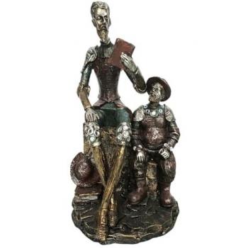 Statue en Bronze Don Quichotte et Sancho Panza