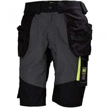 Helly Hansen 77403 C60 – Aker Shorts Schwarz/Grau, 60 inches