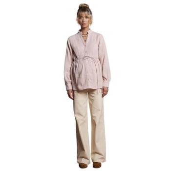 ENVIE DE FRAISE Blush Musselin-Bluse für Mamas