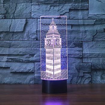 Lámpara de Escritorio Big Ben con Carga USB