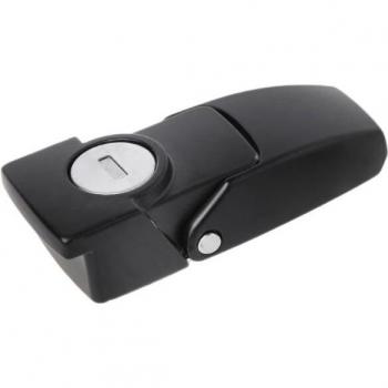 Security Toggle Lock DK604 Black Coated Metal Cabinet Hasp