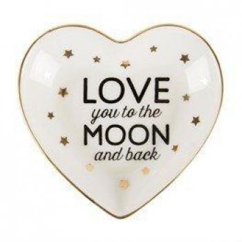 Sternenverzierter Porzellanteller „Back to the Stars“