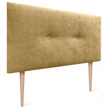 Cabecero Tapizado Aqualine con Botones 110x105cm