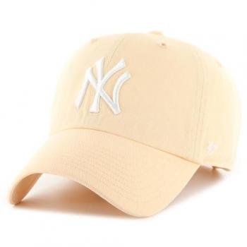 '47 Brand Baseball Cap '47 Brand MLB New York Yankees '47 CLEAN UP Cap Apricot (Basecap)