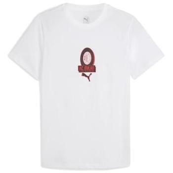 AC Milan – Maglia Maniche Corte White Red M