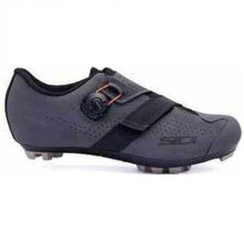 UK 10 Sidi Aertis Mountain Bike Shoes Dark Grey Men's Edition