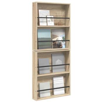 Étagère murale vieXL Chêne Sonoma 60×12×70 cm, 927 kg, durable