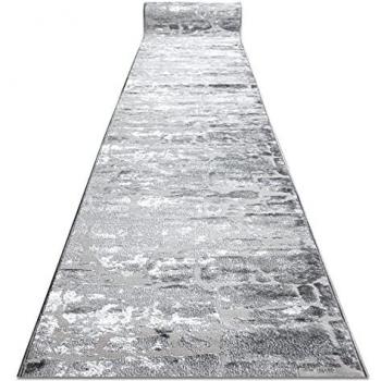 RUGSX Dark Grey Fleece Runner 200x150 cm