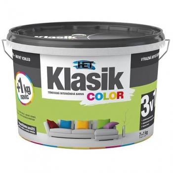 Het Klasik Color 7+1 kg malířská barva 0407 modrý blankytný
