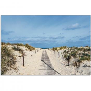 Artland Strandmorgen Ostsee – 120×80 cm Outdoor-Alubild