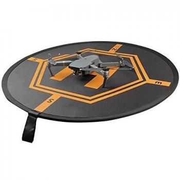 Plateau de prise en charge drone 80 cm Noir-Orange