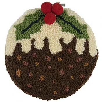 Yarn & Hoop Punch Needle: Christmas Pudding