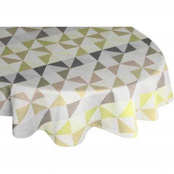 Tischdecke WIRTH BERLARE 130 cm x 190 cm, oval, grün