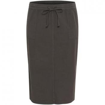 KAFFE CURVE Jerseyrock in Grau