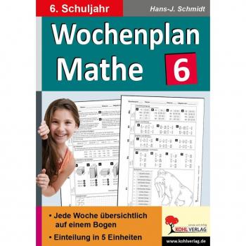 KOHL Verlag Wochenplan Mathe / Klasse 6