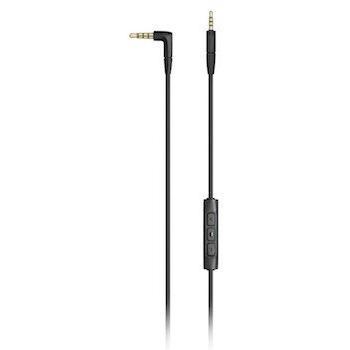 Sennheiser 507207 RCA Audio‑Leitung 4,30 mm – Galaxy Bedienelement & integriertes Mikrofon, schwarz