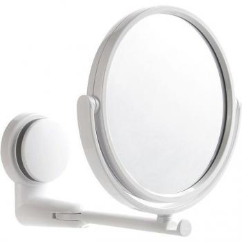 Wall‑Mounted Dual‑Face Makeup Mirror with Adjustable Tilt