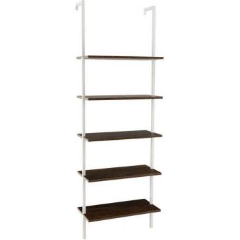 Costway 180cm Bücherregal mit 5 Ebenen und Metallgestell