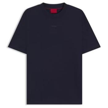 Maglietta Hugo Dapolino 1028326, maniche corte, navy, M