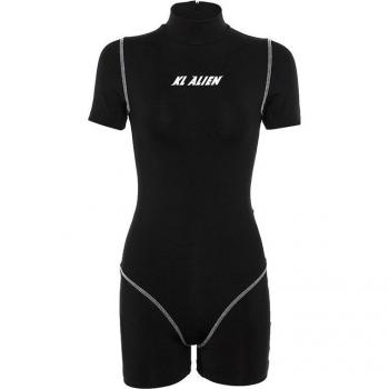 Kliou Women's Reflective Romper