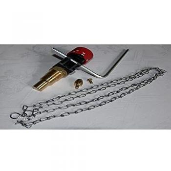 Régulateur de tirage 20 mm mâle doigt de gant 77 mm