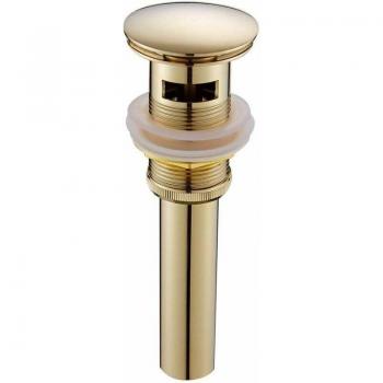 Siphon de Vasque en Laiton Poli