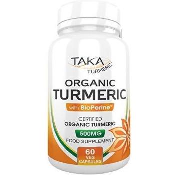 Turmeric BioPerine Plus: 60 Cápsulas Veganas Antiinflamatorias