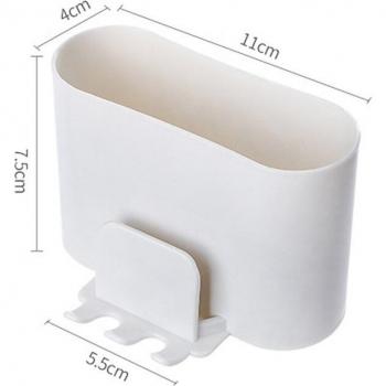 Soporte para taza de enjuague bucal sin taladrar