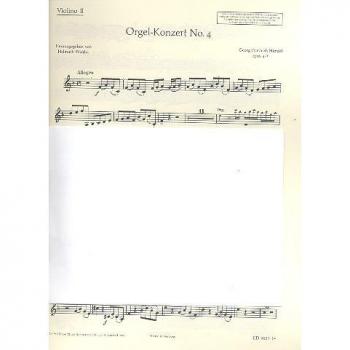 Organ Concerto No. 4 F Major