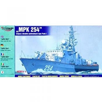 Mirage maquette Bateau 40424 Navire PAUK I ASW MPK 254 1/400