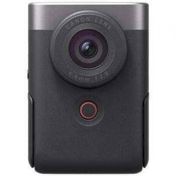 Canon Camcorder »PowerShot V10 Silber Vlogging-Kit«, 4K Ultra HD, Bluetooth-WLAN (Wi-Fi)