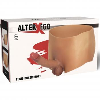 Fascínio Oculto – Boxer Alter Ego 18 cm Natural (S/M)