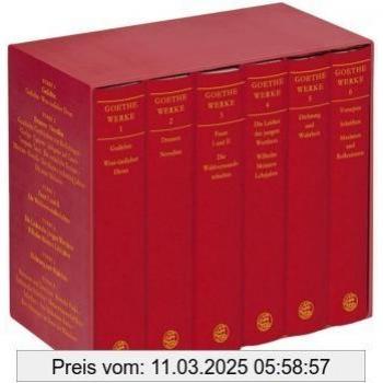 Goethe, Johann Wolfgang Goethe Werke In Sechs Bänden