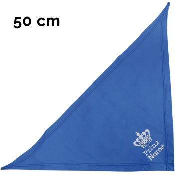 Schecker Royalblau 50cm Hundehalstuch