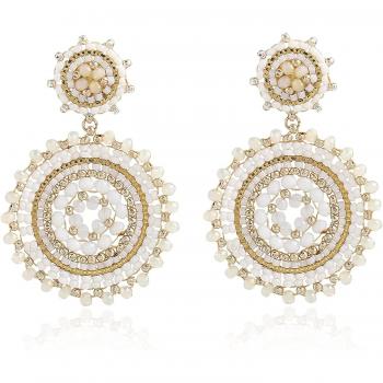 Pendientes de Cuentas Manmade Kaïse – Estilo Beach