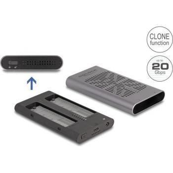 Case per SSD M.2 NVMe con Funzione di Clonazione