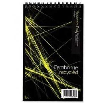 Recycled Cambridge Wirebound Study Pad – 125x200mm – 10-Pack – F15002