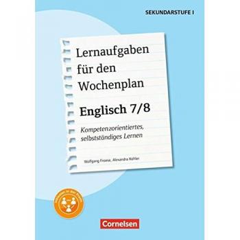 Lernaufgaben für den Wochenplan