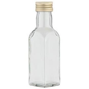 Axentia eckige Glasflasche 100 ml