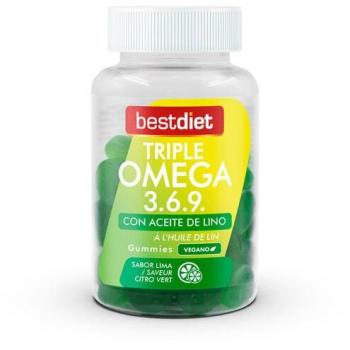 Best Diet | TRIPLE OMEGA 3.6.9. gomitas 60 u | Alimentación |