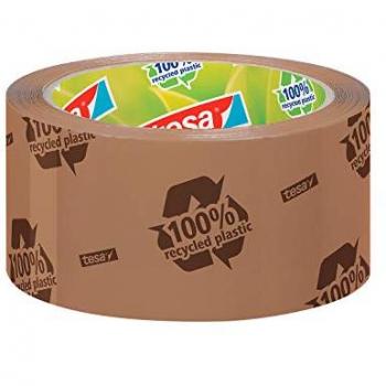Tesa Eco Print Heavy-Duty Tape 50mm x 66m Bundle of 6