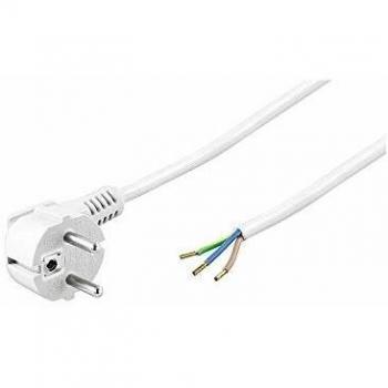 Câble de protection coudé Goobay 1,5 m Blanc