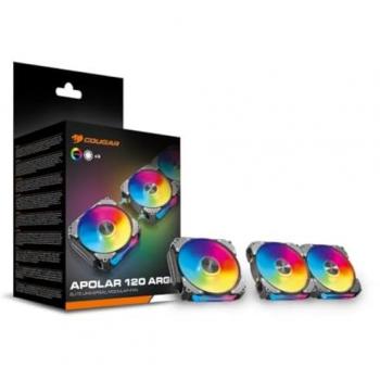 Ventilatori RGB per case 120 mm Cougar – Kit di 3 – Nero