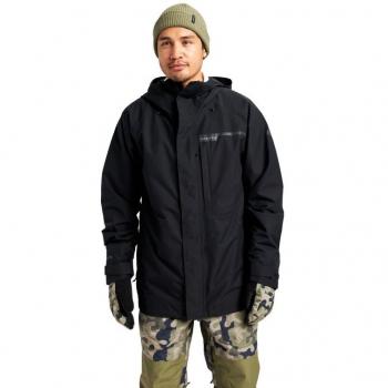 Burton Powline Negra – Chaqueta Hombre Impermeable